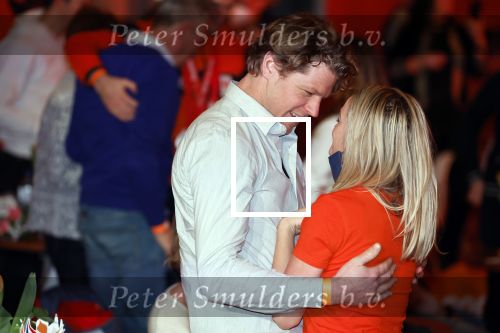 Schiphol 21 februari 2022
De olympische sporters en medaille winnaars komen terug uit Peking en worden gehuldigd in het Hilton Hotel. Irene Schouten met partner vriend Verloofde Dirkjan Mak