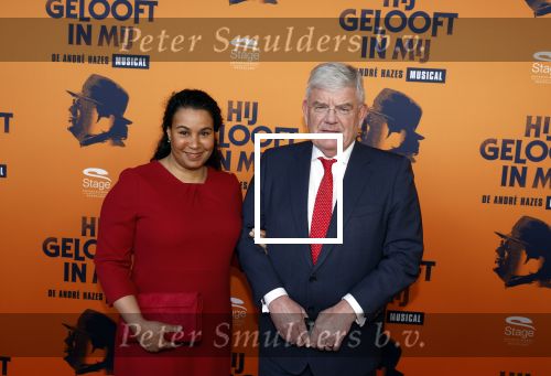 Apeldoorn 27 februari 2022
Premiere Hij gelooft in mij . Jan v Zanen met zijn vrouw