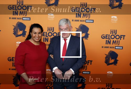 Apeldoorn 27 februari 2022
Premiere Hij gelooft in mij . Jan v Zanen met zijn vrouw