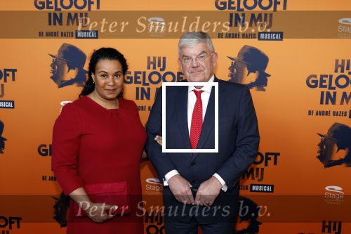 Apeldoorn 27 februari 2022
Premiere Hij gelooft in mij . Jan v Zanen met zijn vrouw