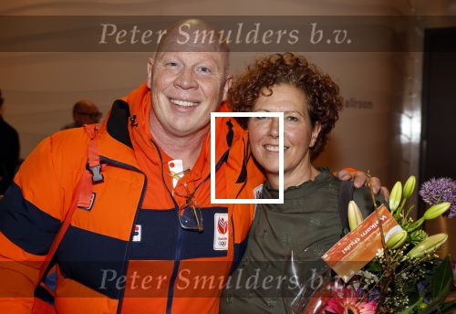 Schiphol 21 februari 2022
De olympische sporters en medaille winnaars komen terug uit Peking en worden gehuldigd in het Hilton Hotel. Jeroen Kraaij met zijn vrouw
