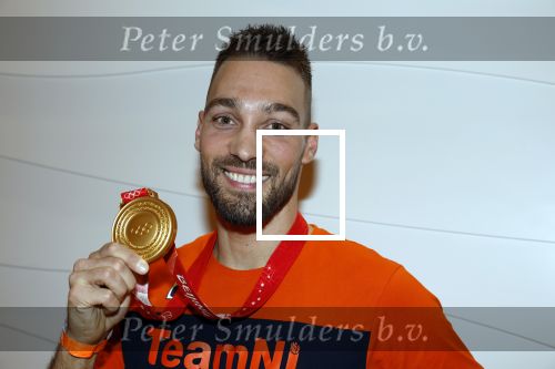 Schiphol 21 februari 2022
De olympische sporters en medaille winnaars komen terug uit Peking en worden gehuldigd in het Hilton Hotel. Kjeld Nuis