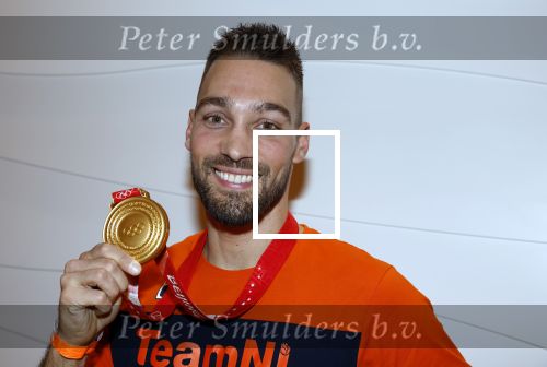 Schiphol 21 februari 2022
De olympische sporters en medaille winnaars komen terug uit Peking en worden gehuldigd in het Hilton Hotel. Kjeld Nuis