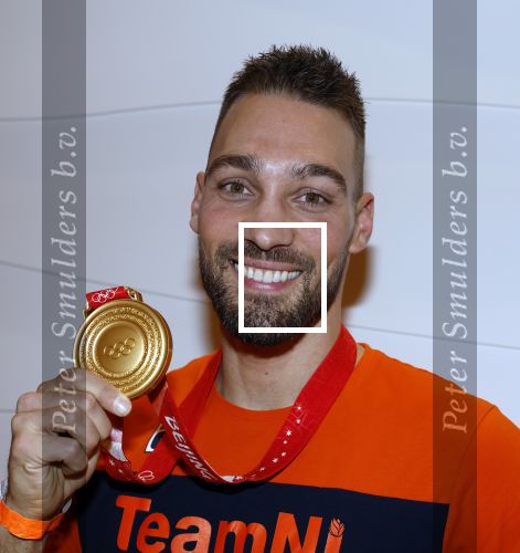 Schiphol 21 februari 2022
De olympische sporters en medaille winnaars komen terug uit Peking en worden gehuldigd in het Hilton Hotel. Kjeld Nuis