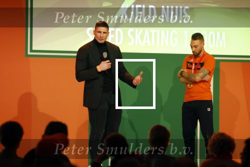 Schiphol 21 februari 2022
De olympische sporters en medaille winnaars komen terug uit Peking en worden gehuldigd in het Hilton Hotel. Kjeld Nuis en Rico Verhoeven