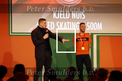 Schiphol 21 februari 2022
De olympische sporters en medaille winnaars komen terug uit Peking en worden gehuldigd in het Hilton Hotel. Kjeld Nuis en Rico Verhoeven