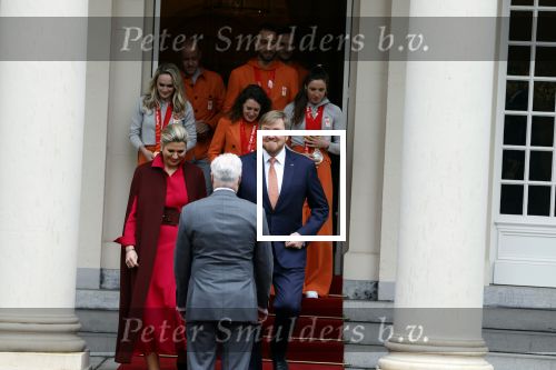 Den Haag 22 februari 2022
De nederlandse medaille winnaars zijn te gast bij Koning Willem Alexander en Koningin Maxima op paleis Noordeinde. Aanwezig oa Irene Schouten Suzanne Schulting Ireen Wust Thomas Krol Antoinette de Jong Marijke Groenewoud Selma Poutsma Yara v kerkhof Xandra Velzeboer Kimberley Bos Patrick Roest en Kjeld Nuis