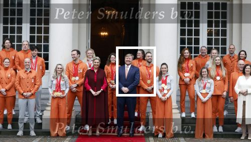 Den Haag 22 februari 2022
De nederlandse medaille winnaars zijn te gast bij Koning Willem Alexander en Koningin Maxima op paleis Noordeinde. Aanwezig oa Irene Schouten Suzanne Schulting Ireen Wust Thomas Krol Antoinette de Jong Marijke Groenewoud Selma Poutsma Yara v kerkhof Xandra Velzeboer Kimberley Bos Patrick Roest en Kjeld Nuis