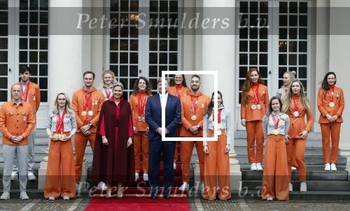 Den Haag 22 februari 2022
De nederlandse medaille winnaars zijn te gast bij Koning Willem Alexander en Koningin Maxima op paleis Noordeinde. Aanwezig oa Irene Schouten Suzanne Schulting Ireen Wust Thomas Krol Antoinette de Jong Marijke Groenewoud Selma Poutsma Yara v kerkhof Xandra Velzeboer Kimberley Bos Patrick Roest en Kjeld Nuis