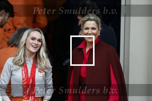 Den Haag 22 februari 2022
De nederlandse medaille winnaars zijn te gast bij Koning Willem Alexander en Koningin Maxima op paleis Noordeinde. Aanwezig oa Irene Schouten Suzanne Schulting Ireen Wust Thomas Krol Antoinette de Jong Marijke Groenewoud Selma Poutsma Yara v kerkhof Xandra Velzeboer Kimberley Bos Patrick Roest en Kjeld Nuis
