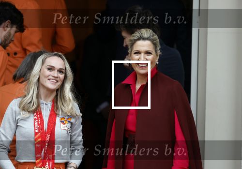 Den Haag 22 februari 2022
De nederlandse medaille winnaars zijn te gast bij Koning Willem Alexander en Koningin Maxima op paleis Noordeinde. Aanwezig oa Irene Schouten Suzanne Schulting Ireen Wust Thomas Krol Antoinette de Jong Marijke Groenewoud Selma Poutsma Yara v kerkhof Xandra Velzeboer Kimberley Bos Patrick Roest en Kjeld Nuis