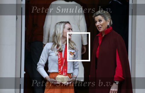 Den Haag 22 februari 2022
De nederlandse medaille winnaars zijn te gast bij Koning Willem Alexander en Koningin Maxima op paleis Noordeinde. Aanwezig oa Irene Schouten Suzanne Schulting Ireen Wust Thomas Krol Antoinette de Jong Marijke Groenewoud Selma Poutsma Yara v kerkhof Xandra Velzeboer Kimberley Bos Patrick Roest en Kjeld Nuis