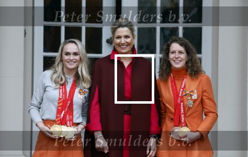 Den Haag 22 februari 2022
De nederlandse medaille winnaars zijn te gast bij Koning Willem Alexander en Koningin Maxima op paleis Noordeinde. Aanwezig oa Irene Schouten Suzanne Schulting Ireen Wust Thomas Krol Antoinette de Jong Marijke Groenewoud Selma Poutsma Yara v kerkhof Xandra Velzeboer Kimberley Bos Patrick Roest en Kjeld Nuis