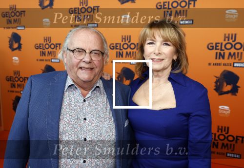 Apeldoorn 27 februari 2022
Premiere Hij gelooft in mij . Margot v d Ven en haar man John v d Ven