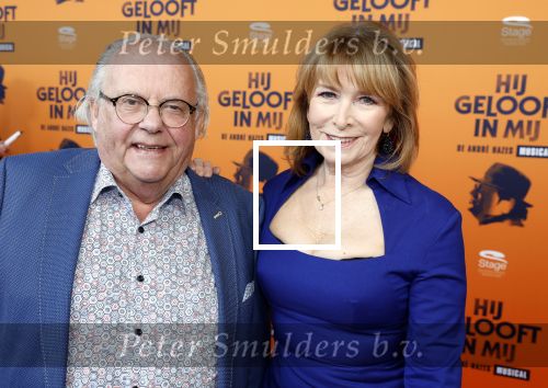 Apeldoorn 27 februari 2022
Premiere Hij gelooft in mij . Margot v d Ven en haar man John v d Ven