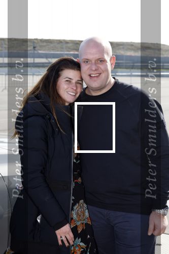 Zandvoort 28 februari 2022
Michael v Gerwen met zijn vrouw Daphne