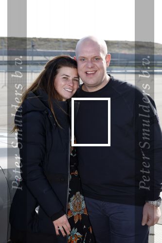Zandvoort 28 februari 2022
Michael v Gerwen met zijn vrouw Daphne