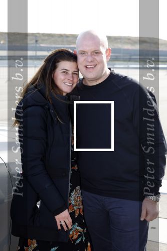 Zandvoort 28 februari 2022
Michael v Gerwen met zijn vrouw Daphne