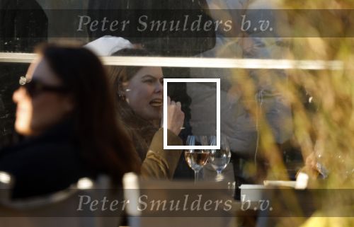 Amsterdam 27 februari 2022
Prinses Eloise op terras in Amsterdam zuid.