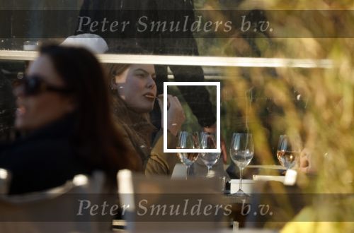 Amsterdam 27 februari 2022
Prinses Eloise op terras in Amsterdam zuid.
