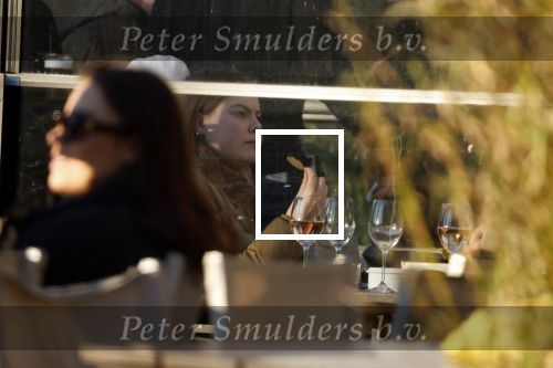 Amsterdam 27 februari 2022
Prinses Eloise op terras in Amsterdam zuid.
