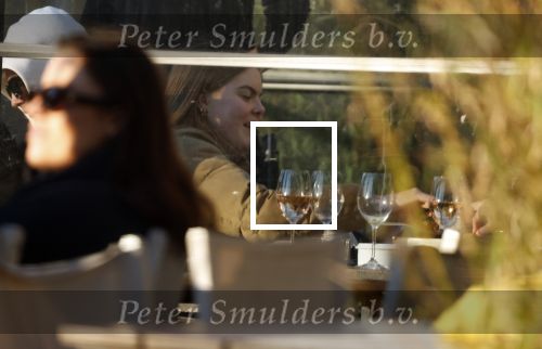 Amsterdam 27 februari 2022
Prinses Eloise op terras in Amsterdam zuid.