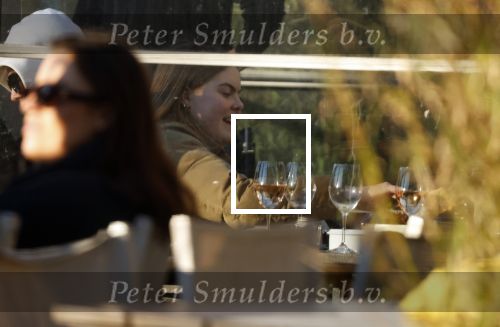 Amsterdam 27 februari 2022
Prinses Eloise op terras in Amsterdam zuid.