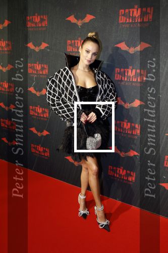Amsterdam 28 februari 2022
Premiere Batman in Pathe Arena .
Gregory v d Wiel en zijn partner Rose Bertram