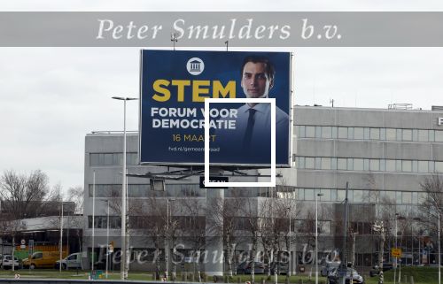Schiphol 22 en 24 februari 2022
Abri bij Schiphol van Forum voor democratie / Thierry Baudet