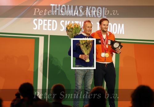 Schiphol 21 februari 2022
De olympische sporters en medaille winnaars komen terug uit Peking en worden gehuldigd in het Hilton Hotel. Thomas Krol met zijn vader