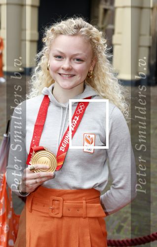 Den Haag 22 februari 2022
De nederlandse medaille winnaars zijn te gast van Premier Mark Rutte voor een lunch in de ridderzaal.
Aanwezig oa Irene Schouten Suzanne Schulting Ireen Wust Thomas Krol Antoinette de Jong Marijke Groenewoud Selma Poutsma Yara v kerkhof Xandra Velzeboer Kimberley Bos Patrick Roest en Kjeld Nuis
