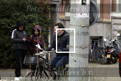 Amsterdam 8 maart 2023
Jacob Derwig leert zijn teksten terwijl hij door Amsterdam zuid fietst