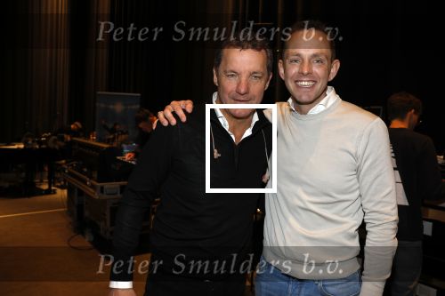 Utrecht 6 maart 2023
Repetities Holland zingt Hazes met aanwezig Jeroen v d Boom Gerard Joling  Waylon Karsu John de Bever Jamai en Samantha Steenwijk. John de Bever met partner Kees