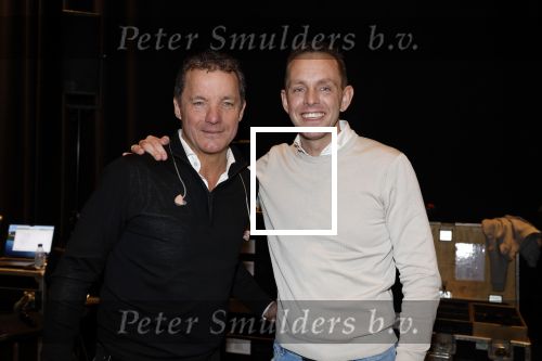 Utrecht 6 maart 2023
Repetities Holland zingt Hazes met aanwezig Jeroen v d Boom Gerard Joling  Waylon Karsu John de Bever Jamai en Samantha Steenwijk. John de Bever met partner Kees