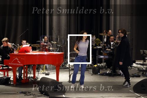 Utrecht 6 maart 2023
Repetities Holland zingt Hazes met aanwezig Jeroen v d Boom Gerard Joling  Waylon Karsu John de Bever Jamai en Samantha Steenwijk.