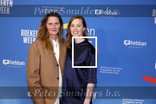 Amsterdam 10 maart 2023
Boekenbal 2023 in de schouwburg van Amsterdam.
Maartje Wortel met vriendin Femke Heemskerk