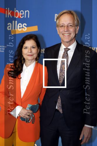 Amsterdam 10 maart 2023
Boekenbal 2023 in de schouwburg van Amsterdam.
Robbert Dijkgraaf met zijn vrouw