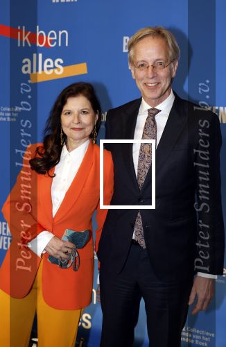 Amsterdam 10 maart 2023
Boekenbal 2023 in de schouwburg van Amsterdam.
Robbert Dijkgraaf met zijn vrouw