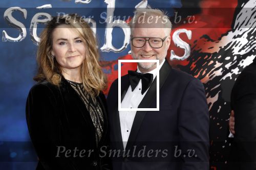 Amsterdam 5 maart 2023
Premiere les Miserables in Carre.
Ad Knippels met zijn partner