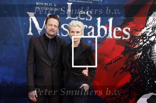 Amsterdam 5 maart 2023
Premiere les Miserables in Carre.
Anita Witzier met man