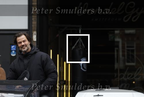 Amsterdam 21 februari 2023
Arie Boomsma op zijn bakfiets onderweg naar Vondelgym.