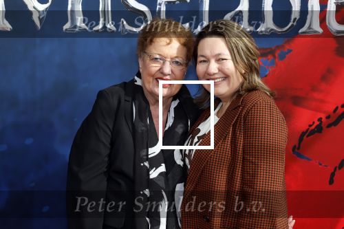 Amsterdam 5 maart 2023
Premiere les Miserables in Carre.
Astrid Nijgh met haar parter Louise Schmidt