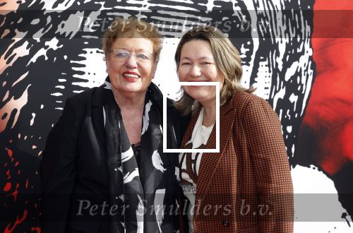 Amsterdam 5 maart 2023
Premiere les Miserables in Carre.
Astrid Nijgh met haar parter Louise Schmidt