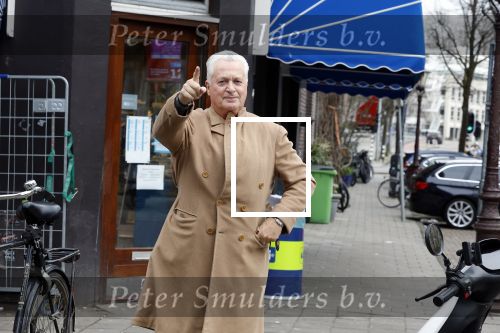 Amsterdam 4 maart 2023
Bram Moszkowicz doet boodschappen in Amsterdam zuid