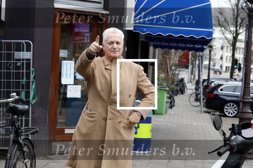 Amsterdam 4 maart 2023
Bram Moszkowicz doet boodschappen in Amsterdam zuid