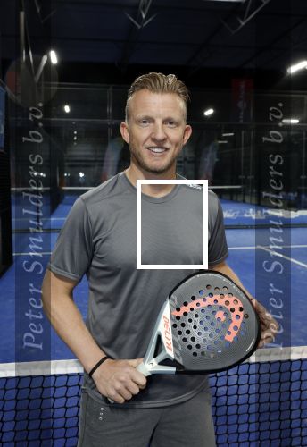 Amsterdam 10 maart 2023
Padel wedstrijd bij Plaza Padel voor het goede doel  Villa Pardoes.
Dirk Kuyt