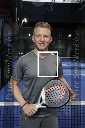 Amsterdam 10 maart 2023
Padel wedstrijd bij Plaza Padel voor het goede doel  Villa Pardoes.
Dirk Kuyt