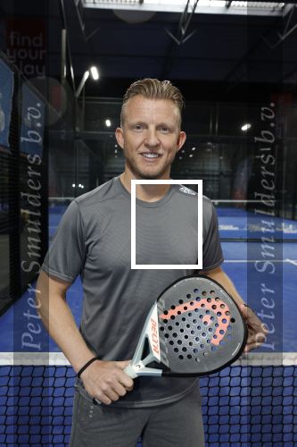 Amsterdam 10 maart 2023
Padel wedstrijd bij Plaza Padel voor het goede doel  Villa Pardoes.
Dirk Kuyt