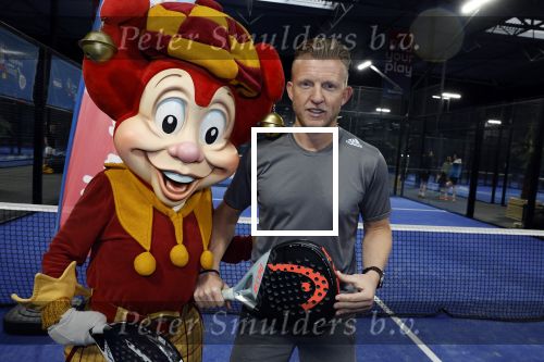 Amsterdam 10 maart 2023
Padel wedstrijd bij Plaza Padel voor het goede doel  Villa Pardoes.
Dirk Kuyt