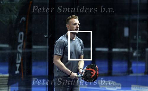 Amsterdam 10 maart 2023
Padel wedstrijd bij Plaza Padel voor het goede doel  Villa Pardoes.
Dirk Kuyt